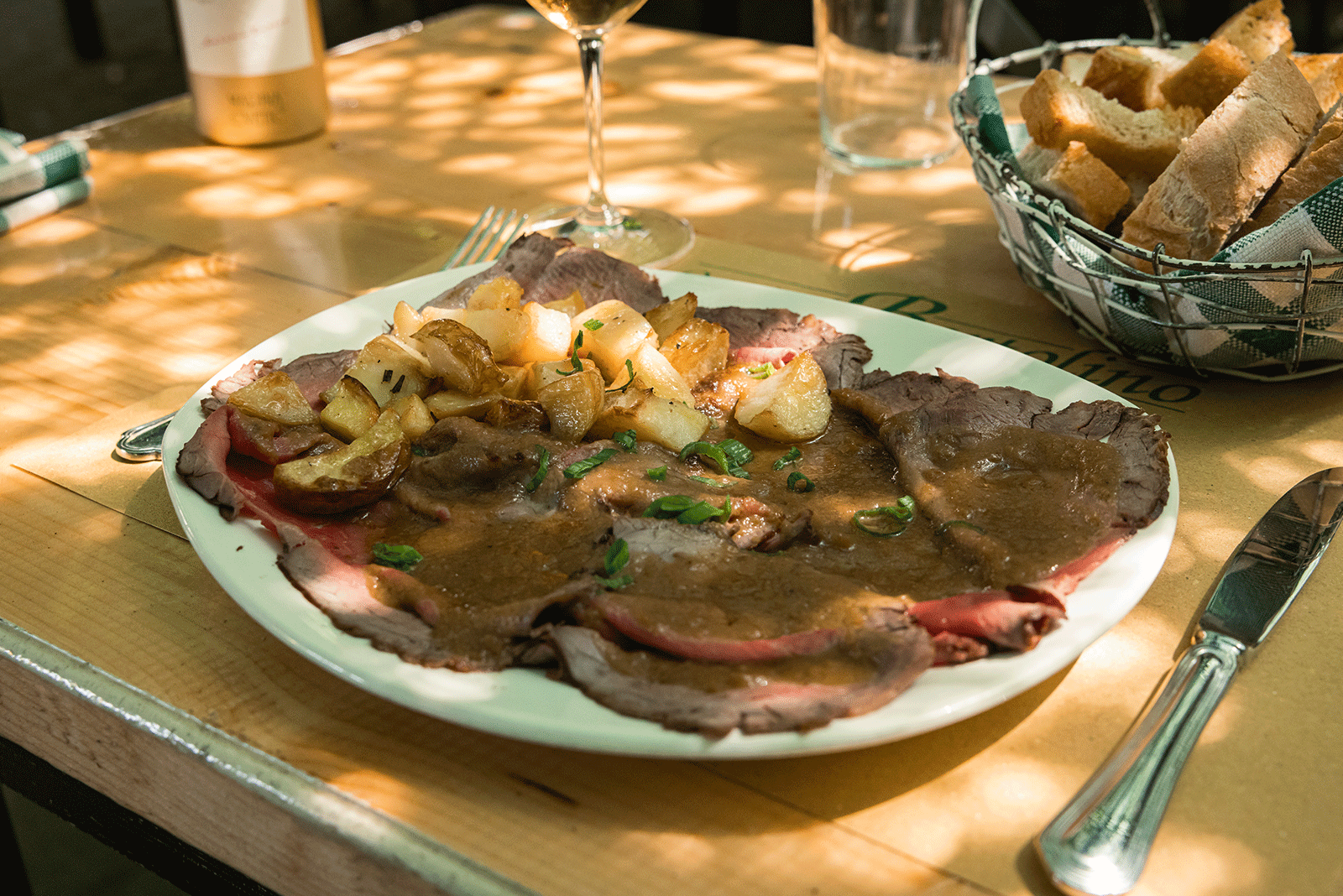Sottofesa di Fassona di razza piemontese, Macelleria Cazzamali, Osteria Bortolino